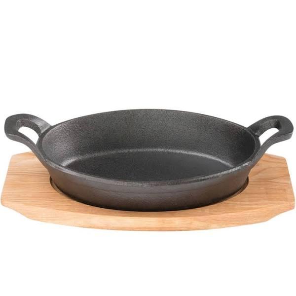 Pyrocast Oval Gratin 21.7cm x 15cm with Tray | Pyrolux