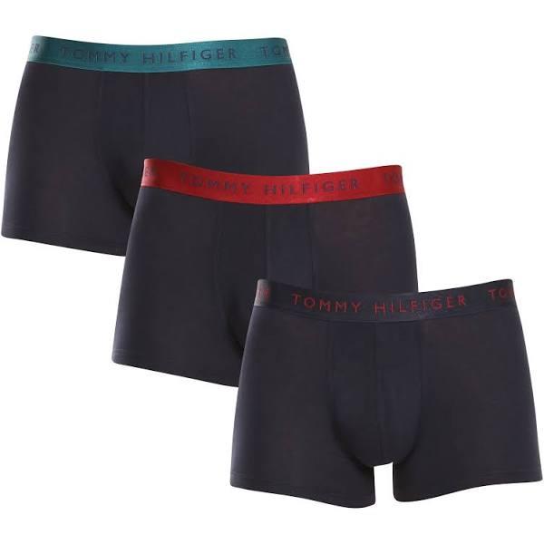 Tommy Hilfiger 3-Pack Metallic Waistband Trunk Gift Set - L