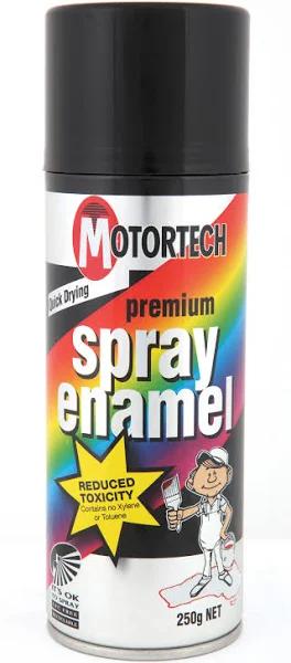 Motortech Enamel Spray Paint Ivory 250g - MT016