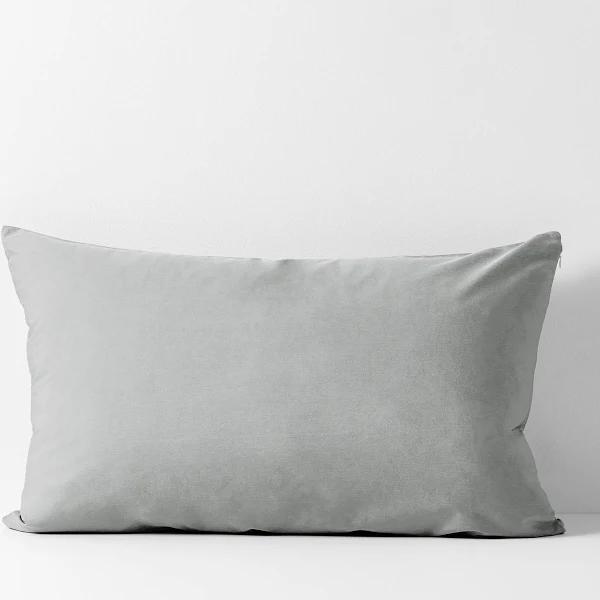 Aura Halo Organic Pebble Standard Pillowcase