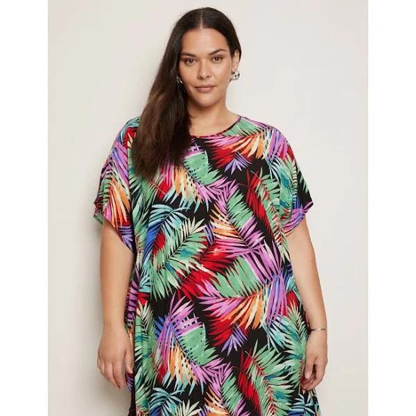 Autograph Cold Shoulder Midi Kaftan Dress - Size 24 - Womens - Tbc 4