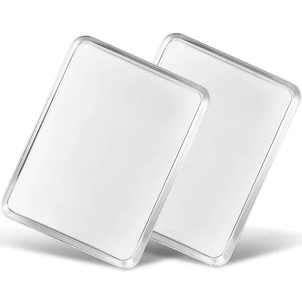 Baking Sheets Set of 2, Bastwe 16 Inch Cookie Sheets 2 Pieces & Stainl