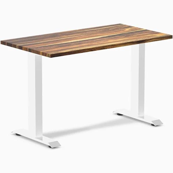 Desky Zero Mini Hardwood Office Desk - Pheasantwood