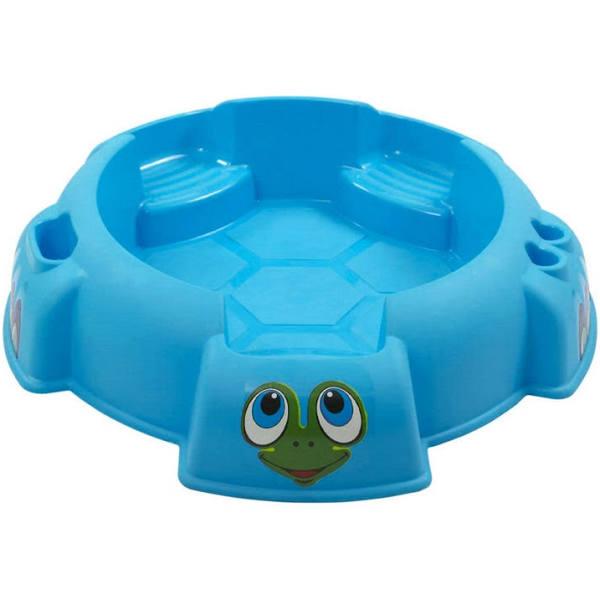 Tuff Play 120cm Donnashello Outdoor Sand/Water Pit Toy Kids/Toddler 2-6Y Aqua