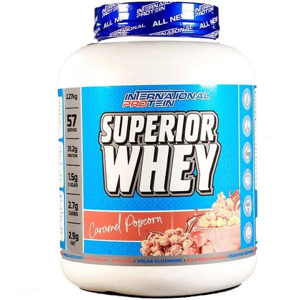 International Protein - Superior Whey 2.27kg / Strawberry