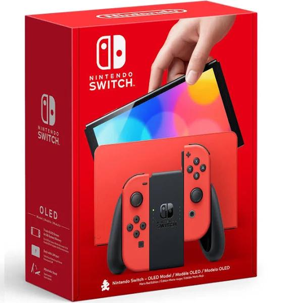 Nintendo OLED Switch Clear Europe PAL / EU Plug