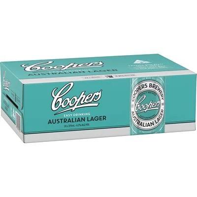 Coopers Australian Lager Can 375ml