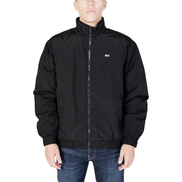 Tommy Hilfiger Men's Black Polyester Jacket - XL