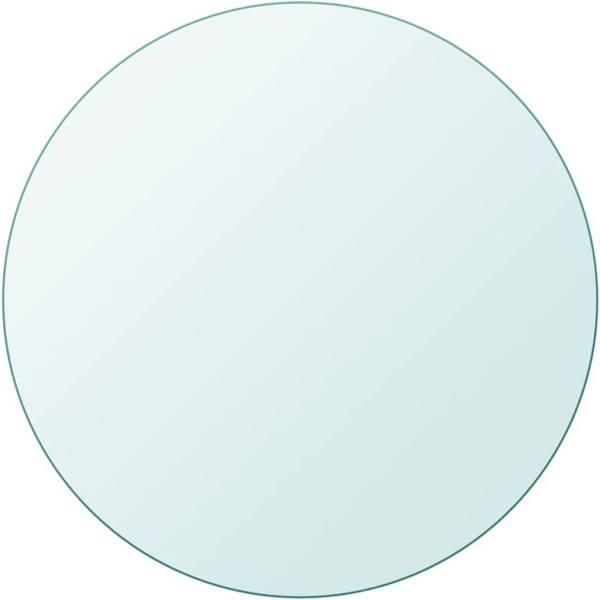 vidaXL Table Top Tempered Glass Round 600 mm