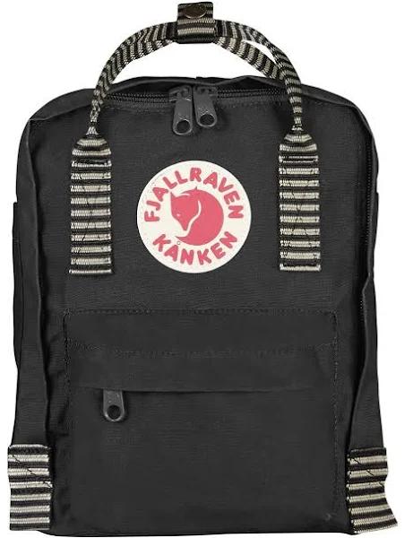 Fjallraven Kanken Mini Backpack - Black Striped