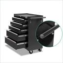 Giantz 5 Drawer Mechanic Tool Box Storage Trolley - Black