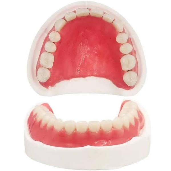 Do It Yourself Denture Fake Teeth Top and Bottom Temporary Teeth For Improve Smiling