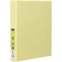 J.Burrows Recycled Insert Binder A4 3 D-Ring 38mm Yellow