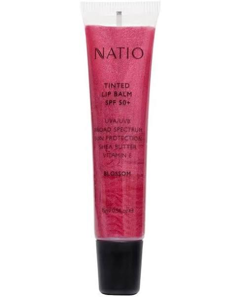 Natio Tinted Lip Balm SPF 50+ 15ml Blossom