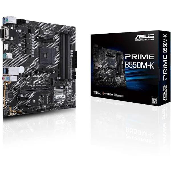 Asus PRIME-B550M-K AM4 Micro-ATX Motherboard