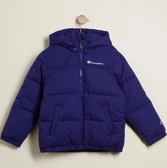 Champion | Kids Rochester Puffer Jacket (Chaouen Cobalt) 14