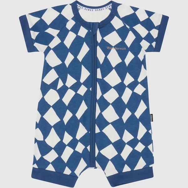 Bonds: Zip Romper - Cubic Cascade Navy (Size 1)