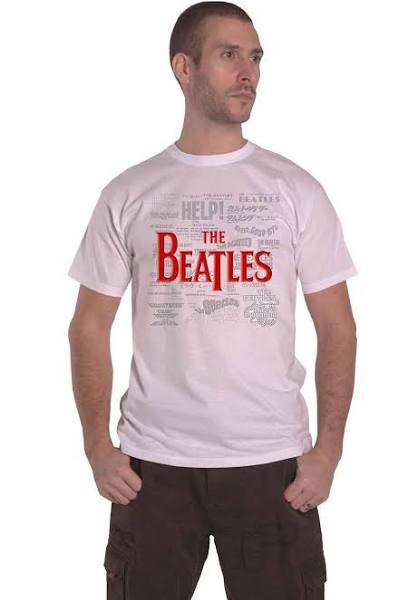 Beatles - The - Unisex - T-Shirts - Medium - Short Sleeves