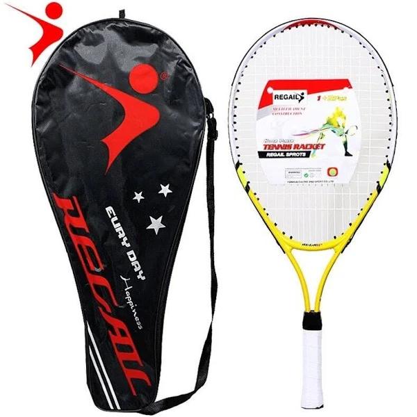 1 Pcs Only Teenager's Tennis Racket Yellow