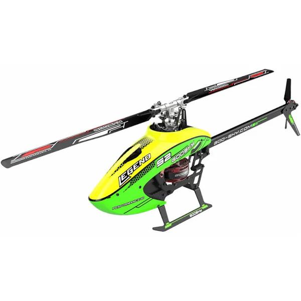 GOOSKY GOOSKY S2 6CH 3D Aerobatic Dual Brushless Direct Drive Motor Rc Helicopter BNF with GTS Flight Control System