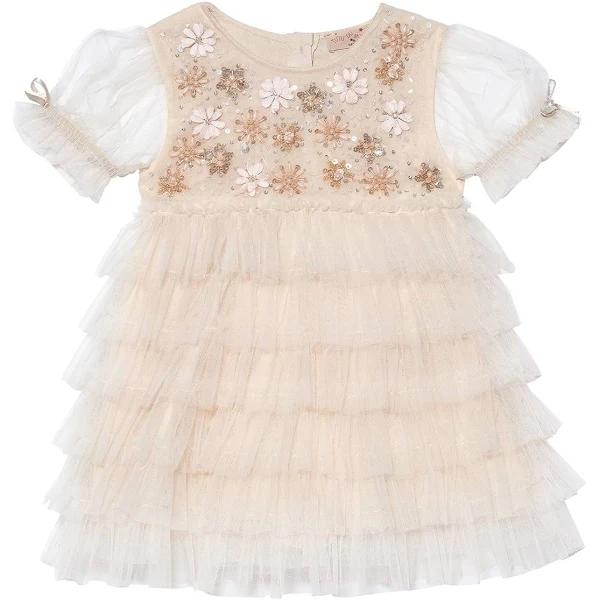 Tutu Du Monde Bebe Marigold Tutu Dress Linen / 18-24M