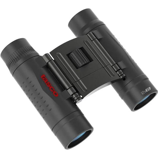 Tasco Essentials Roof 12x25 Binoculars Black