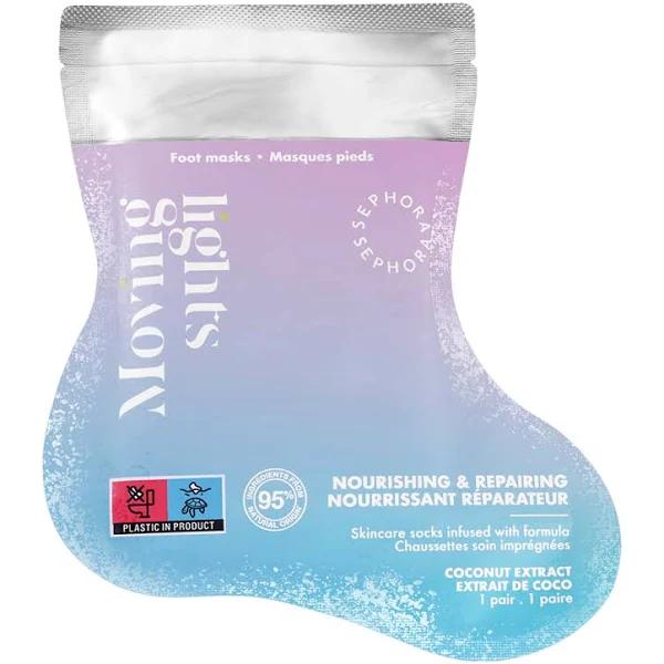 Sephora Collection Moving Lights Nourishing and Repairing Foot Mask (Holiday Limited Edition) 1 Pair