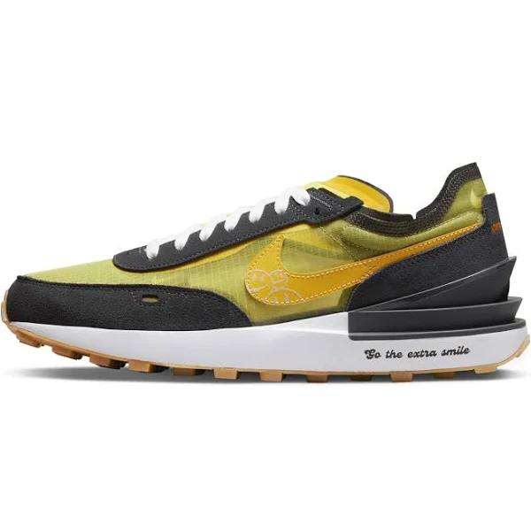 Nike Waffle One SE 'Go The Extra Smile' Sneakers | Yellow | Men's Size 13