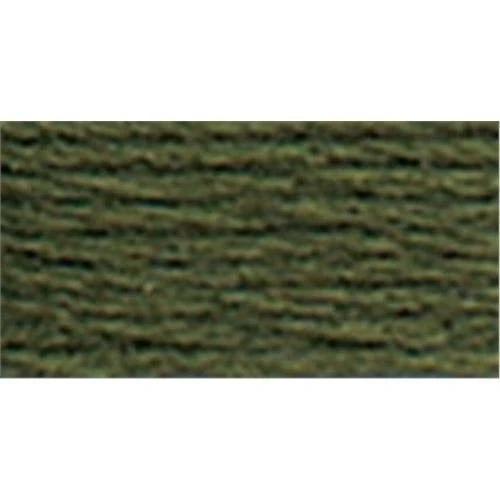 DMC Pearl Cotton Skein Size 5 27.3yd Dark Avocado Green