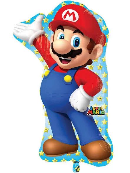 Super Mario Brothers SuperShape Foil Balloon