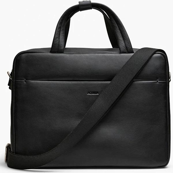 Aquila Victor Black Briefcase