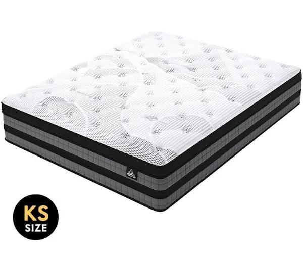 Starry Eucalypt Mattress Pocket Spring King Single Size Latex Euro Top 36cm - AfterPay & zipPay Available