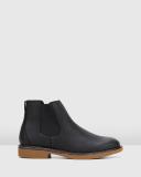 Hush Puppies Minnesota Black Rub Boot Black 8