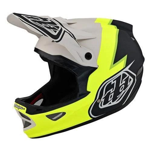 TLD D3 Fiberlite Helmet - L Volt Flo Yellow