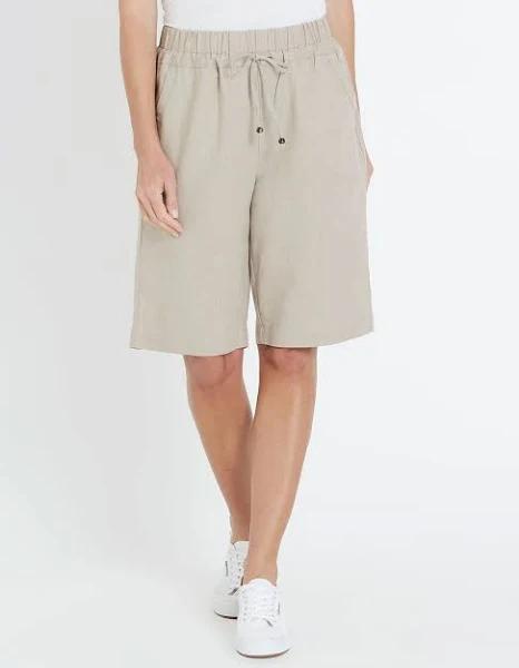 Noni B - Womens Pants - Linen Shorts - Atmosphere AU Size 10 - AfterPay & zipPay Available