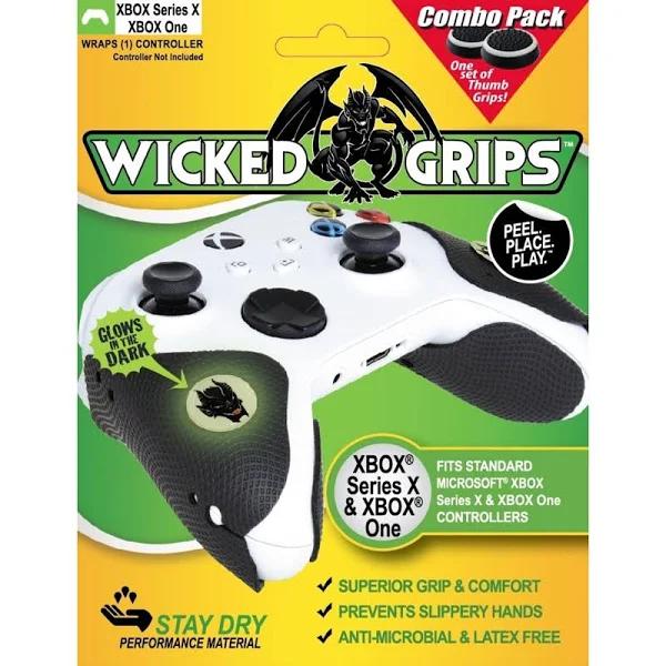 Wicked Grips Controller Grip & Thumb Grip Combo for Xbox Controller