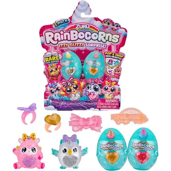 Rainbocorns Itzy Glitzy Surprise 2 Pack