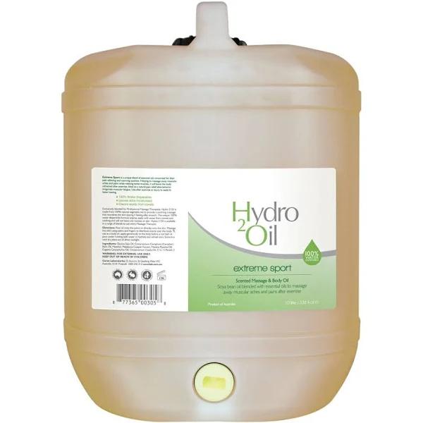 Caronlab Hydro 2 Oil Massage Oil - Extreme Sport - 10 Litre