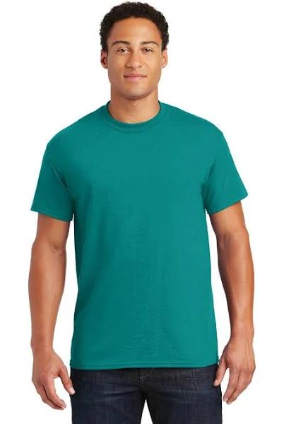 Gildan g8000 DryBlend Adult Tee - Heather Sport Royal, 2XL