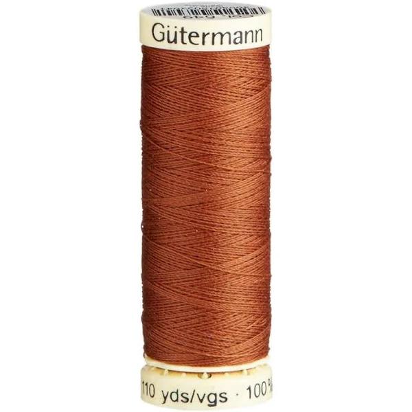 Gutermann Sew-All Thread 100m #649 Bronze, 100% Polyester