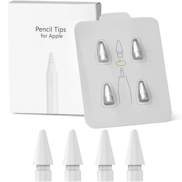 Zosylala Tips For Apple Pencil,Stylus Tips,Pencil Tips For iPad,Replacement Pen Nibs Compatible With iPad Air Mini Pro Apple Pencil 1st & 2nd