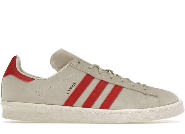 Adidas Campus 80s Off White Collegiate Red