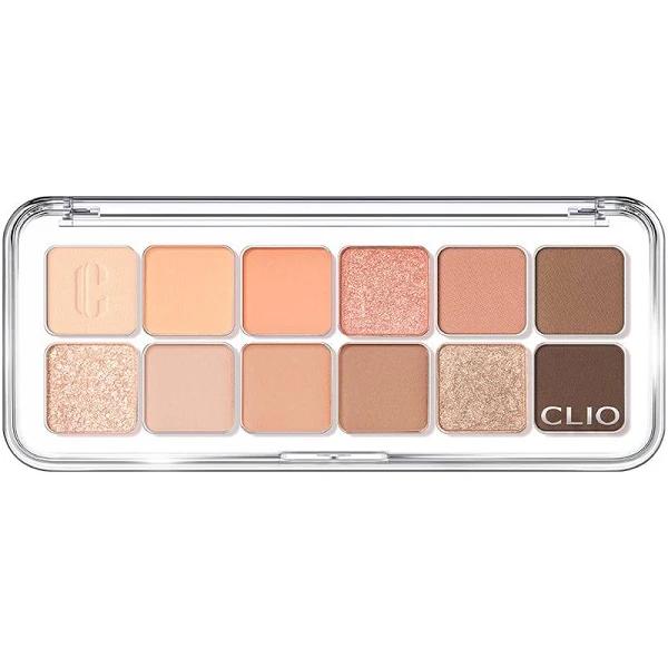 Clio - Pro Eye Palette Air - 0.6g*12 - 01 Coral Studio