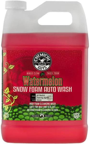 Chemical Guys CWS_110 Honeydew Snow Foam Car Wash Soap and Cleanser (1 Gal) Watermelon 128 fl. oz (Gallon)