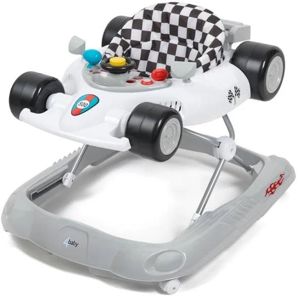 4Baby Racer Walker White