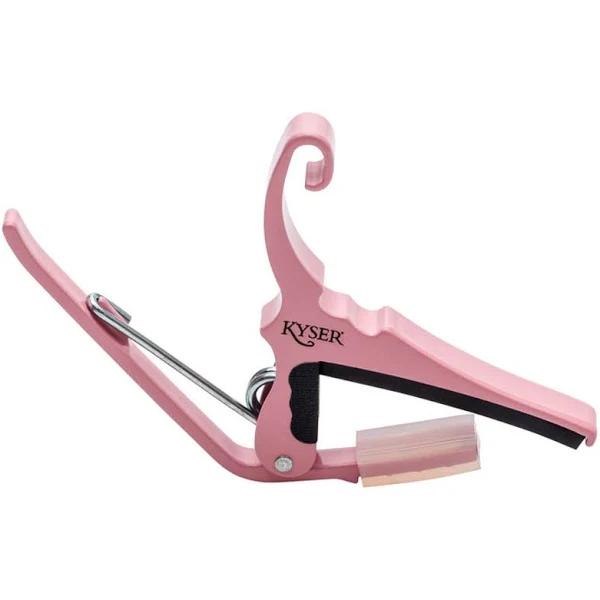 Kyser Quick-Change Capo for 6 String Acoustic Guitars (Pink)