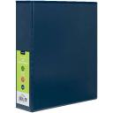 J.Burrows Recycled Insert Binder A4 3 D-ring 50mm Blue