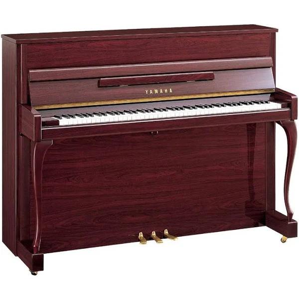 Yamaha JX113CP Upright Piano - Polished Mahogany