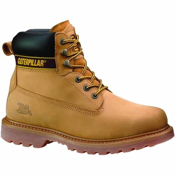 Cat Holton Steel Toe Boot - Size US 10