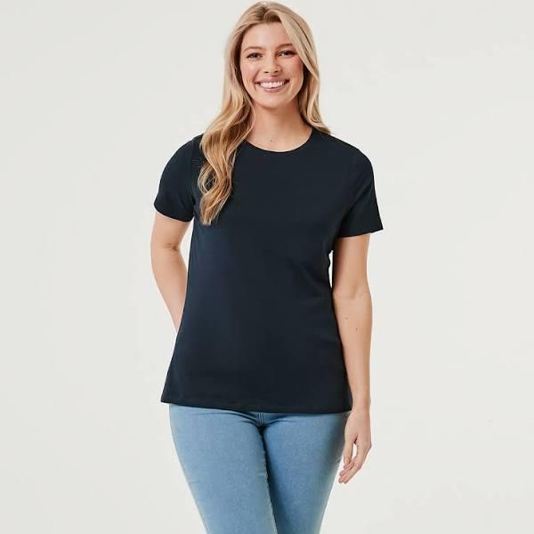 Kmart Basic T-shirt-Sky Capt Size: 18